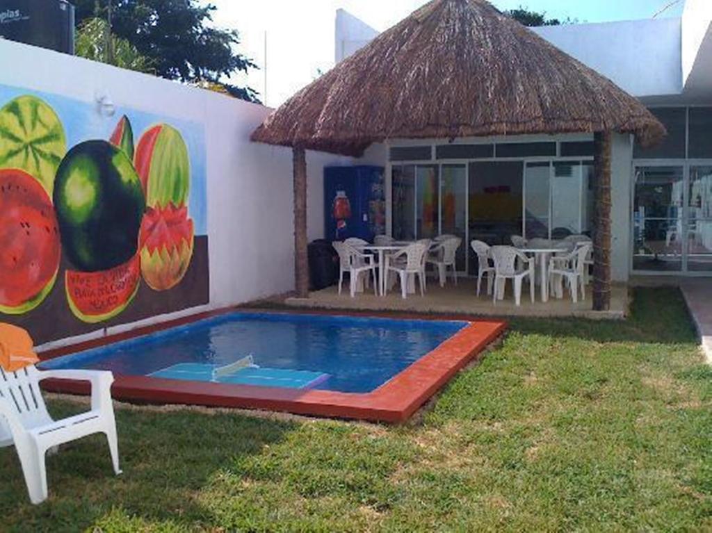 Hostal Vive La Vida Playa del Carmen Zewnętrze zdjęcie