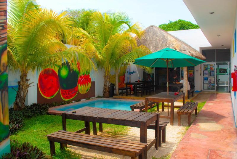 Hostal Vive La Vida Playa del Carmen Zewnętrze zdjęcie